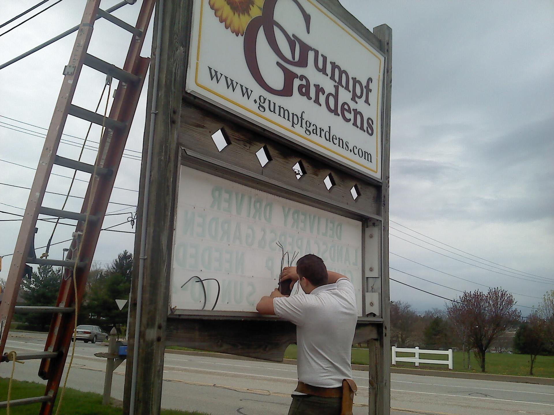 Banner light wiring — New Construction in Beaver, PA