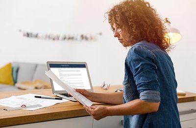 Small Business Management — Woman Working at the Office in Cherry Hill, NJ Small Business Management — Woman Working at the Office in Cherry Hill, NJ