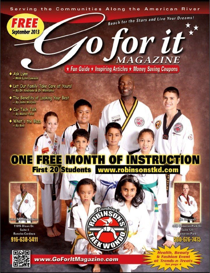 Click to view September 2013 Go for it Magazine September 2013 Cover