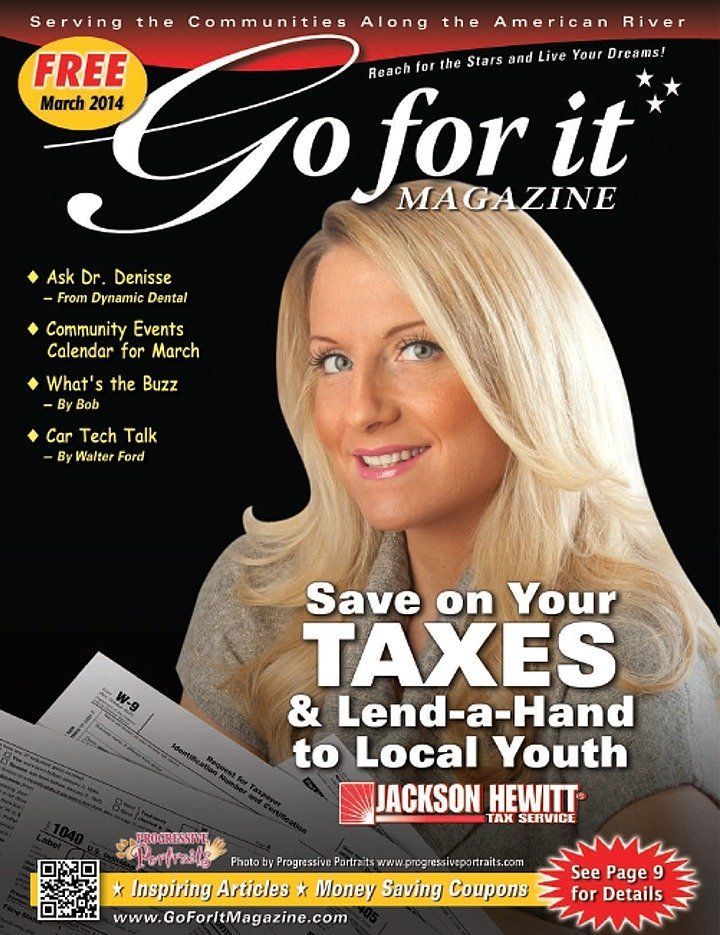 Click to view March 2014 Go for it Magazine March 2014 Cover