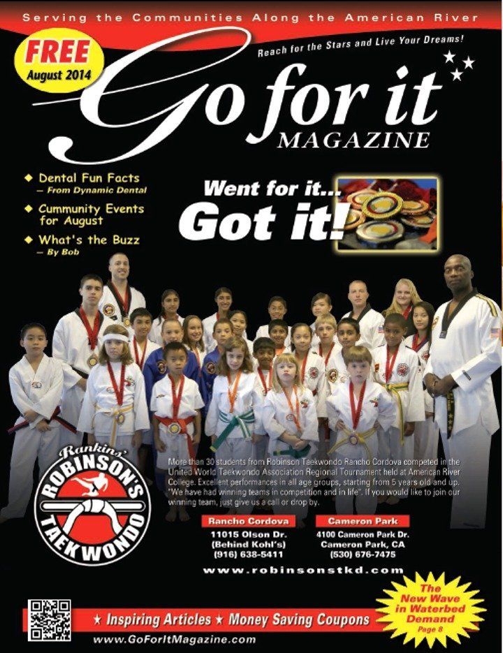 Click to view August 2014 Go for it Magazine August 2014 Cover