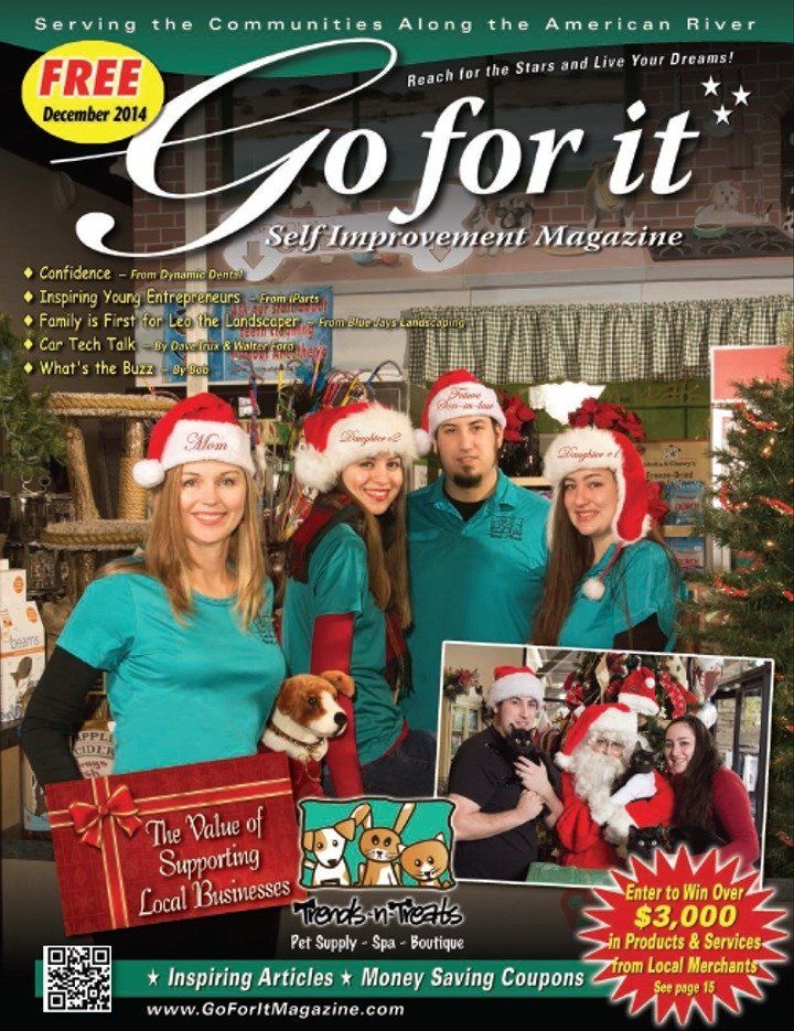 Click to view December 2014 Go for it Magazine December 2014 Cover