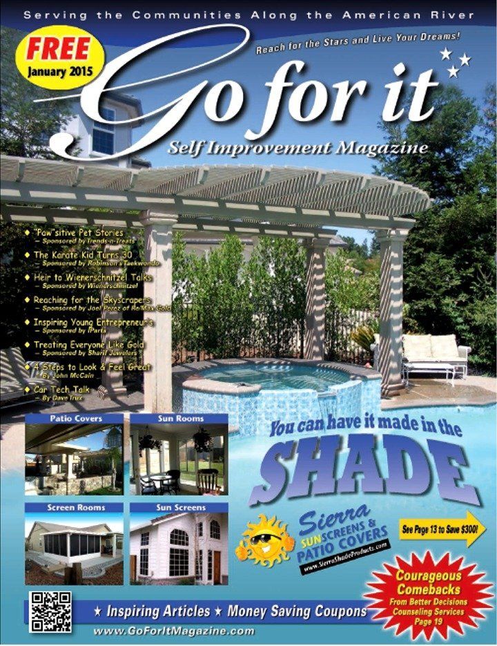 Click to view January 2015 Go for it Magazine January 2015 Cover