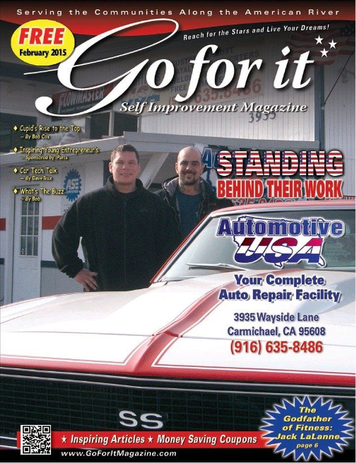 Click to view February 2015 Go for it Magazine February 2015 Cover
