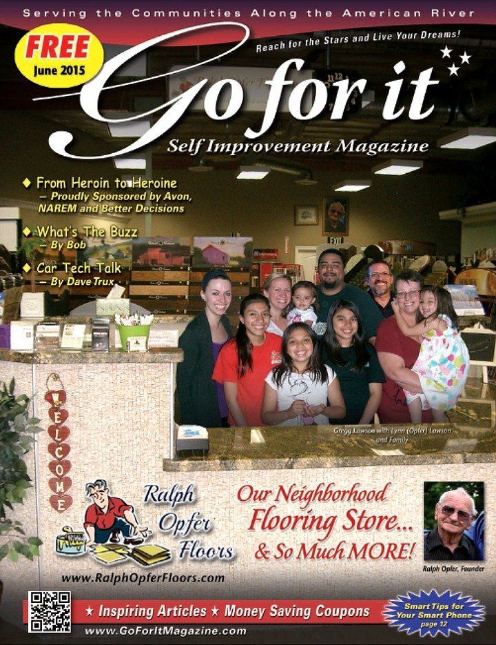 Click to view June 2015 Go for it Magazine June 2015 Cover