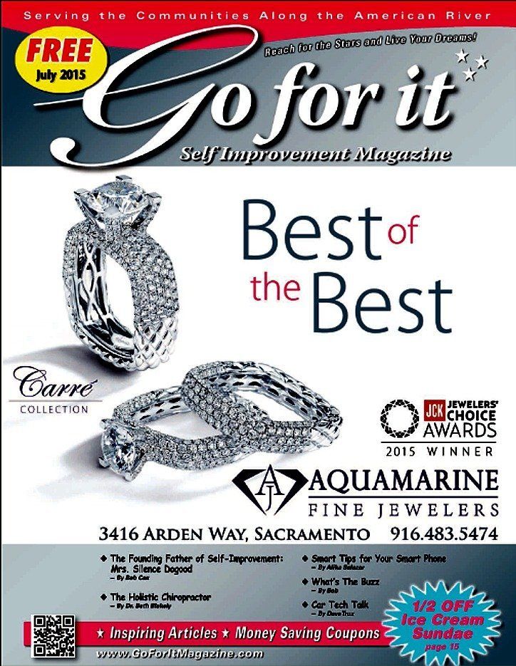 Click to view July 2015 Go for it Magazine July 2015 Cover