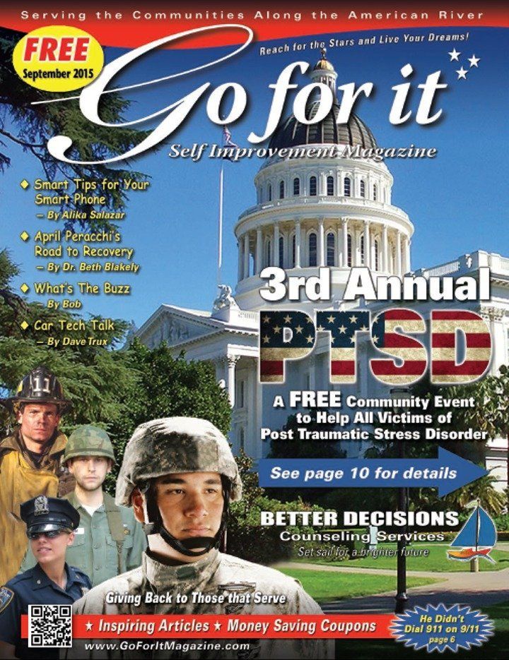 Click to view September 2015 Go for it Magazine September 2015 Cover