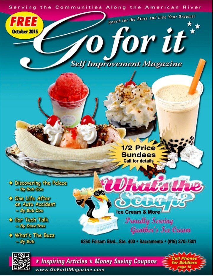 Click to view October 2015 Go for it Magazine October 2015 Cover