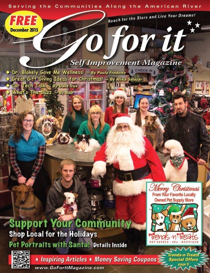 Click to view December 2015 Go for it Magazine December 2015 Cover