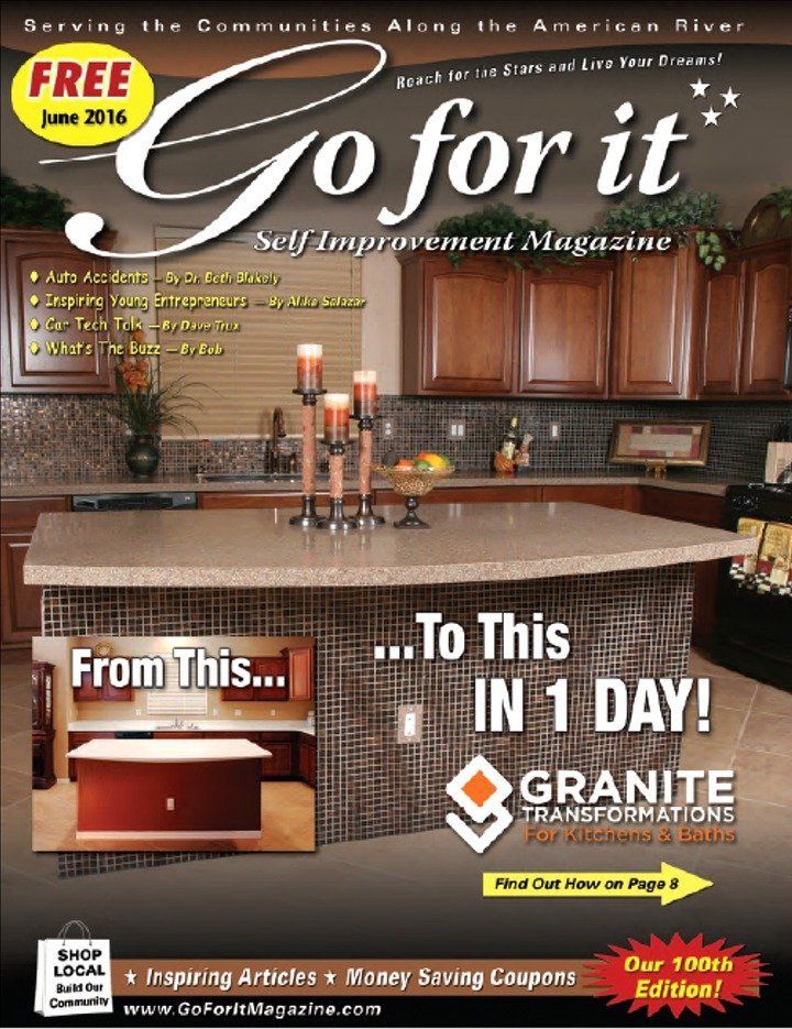 Click to view June 2016 Go for it Magazine June 2016 Cover