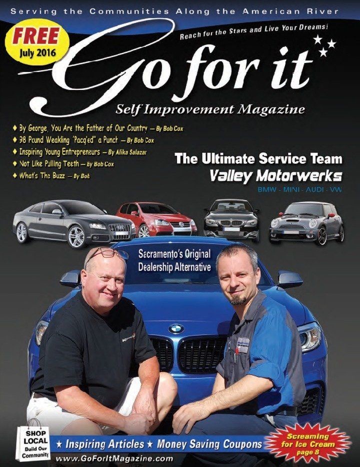 Click to view July 2016 Go for it Magazine July 2016 Cover