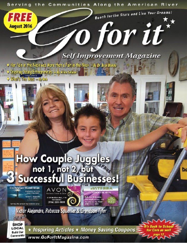 Click to view August 2016 Go for it Magazine August 2016 Cover
