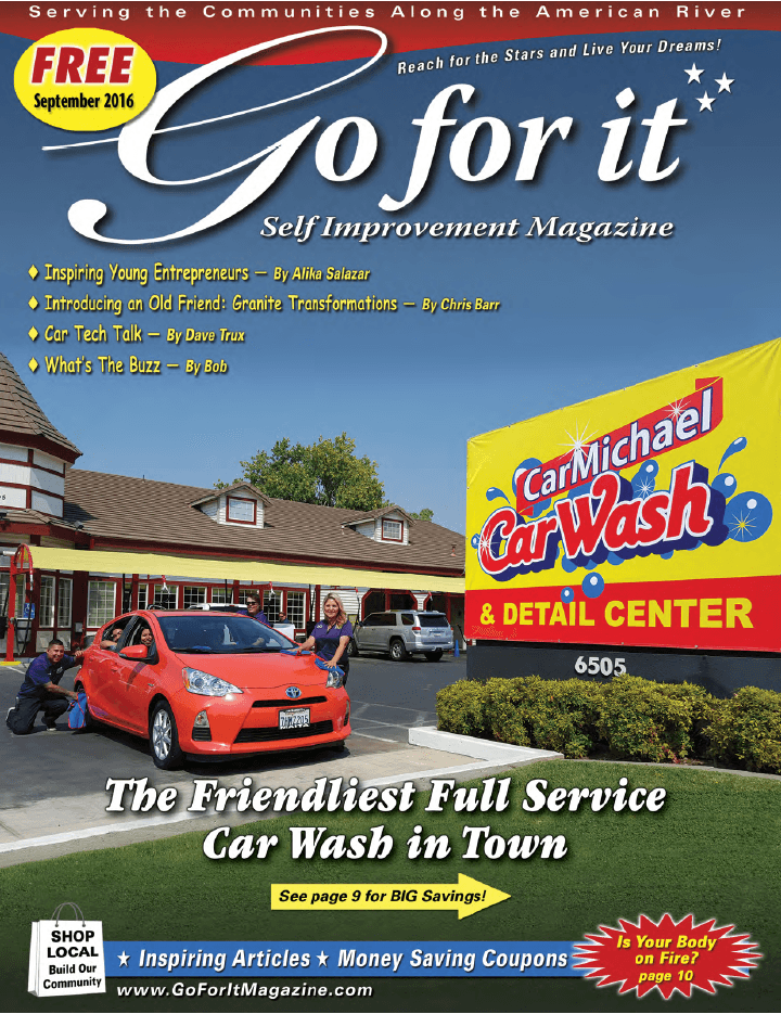 Click to view September 2016 Go for it Magazine September 2016 Cover