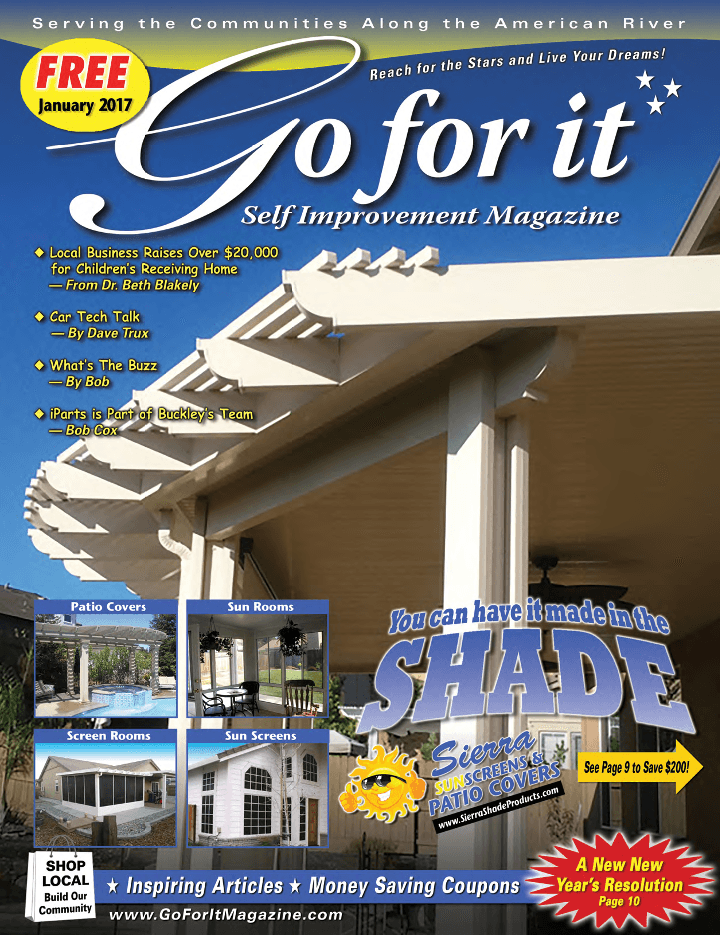 Click to view January 2017 Go for it Magazine January 2017 Cover