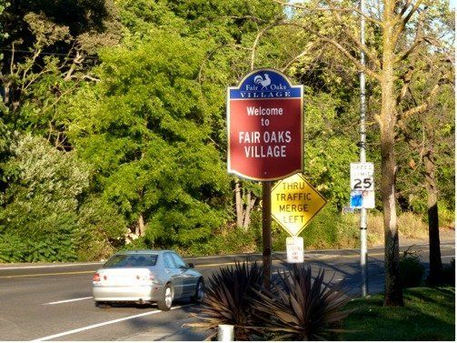 Fair Oaks Village Way Finding Signs - Welcome Welcome to Fair Oaks Village