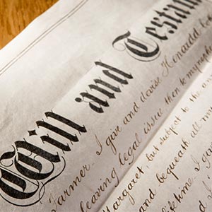 Will and Testament - Estate Law in Rockford, IL
