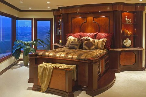 Bedroom Design Remodeling — Luxurious Bedroom in La Jolla, CA