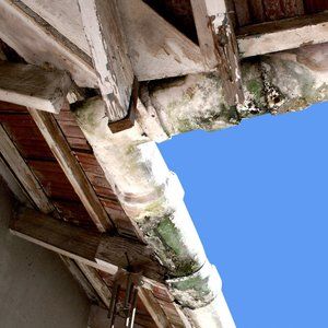 damaged roof