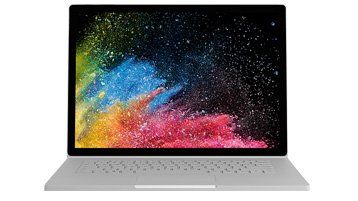 Surface Book 2 device.