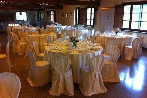 Ristorante pronto per una celebrazione
