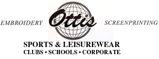 Ottis Sports and Leisurewear logo Ottis Sports and Leisurewear logo