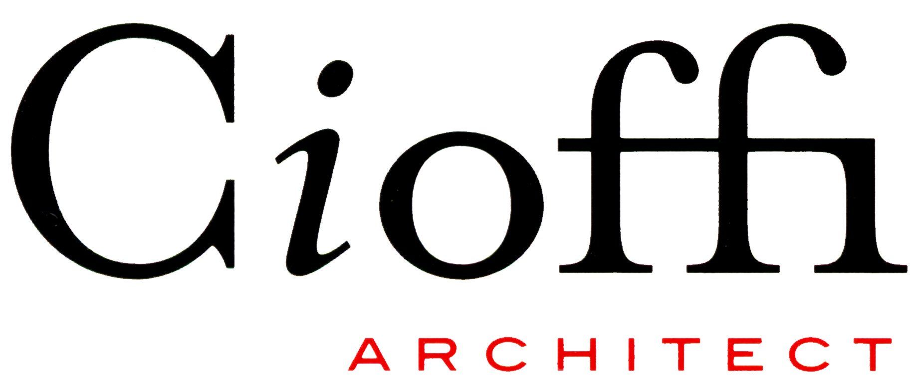 Cioffi Architect Logo