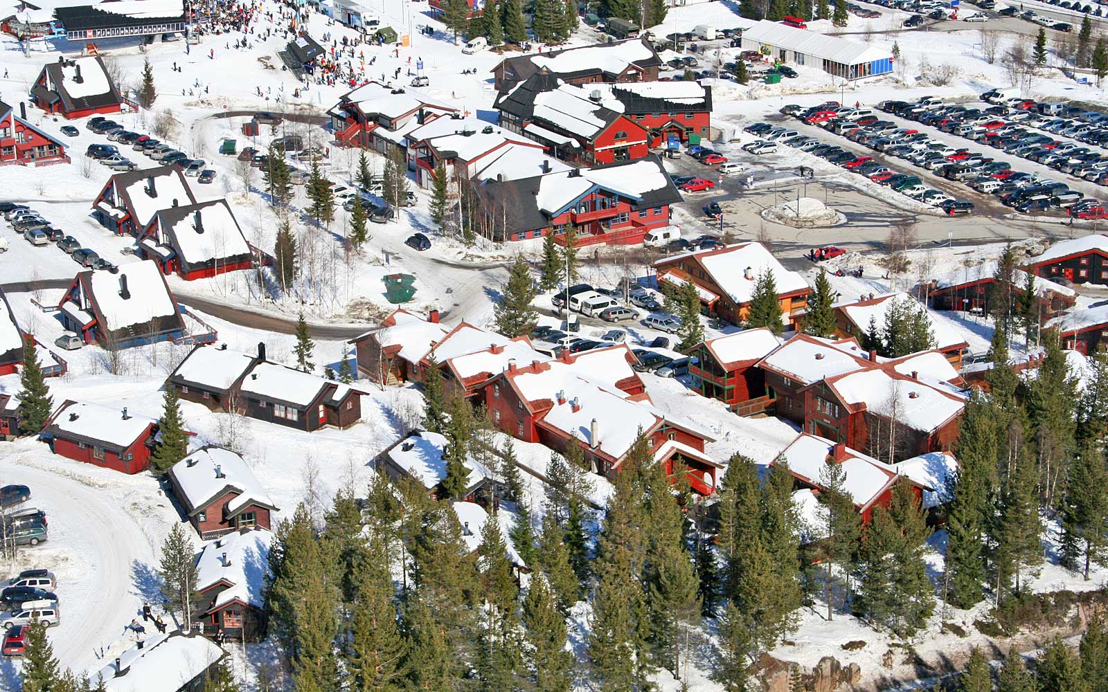 Beliggenhet 1 til leilighet Kanken - Sjumilskogen booking Trysil