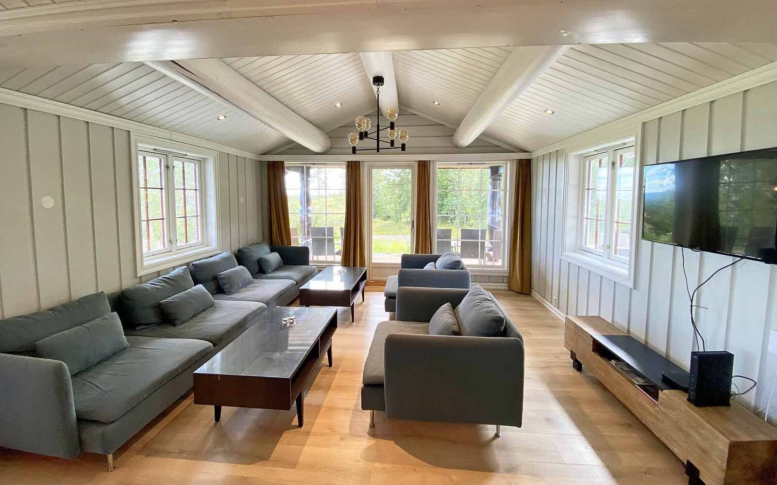 Mostuggua - TV room - Sjumilskogen booking Trysil