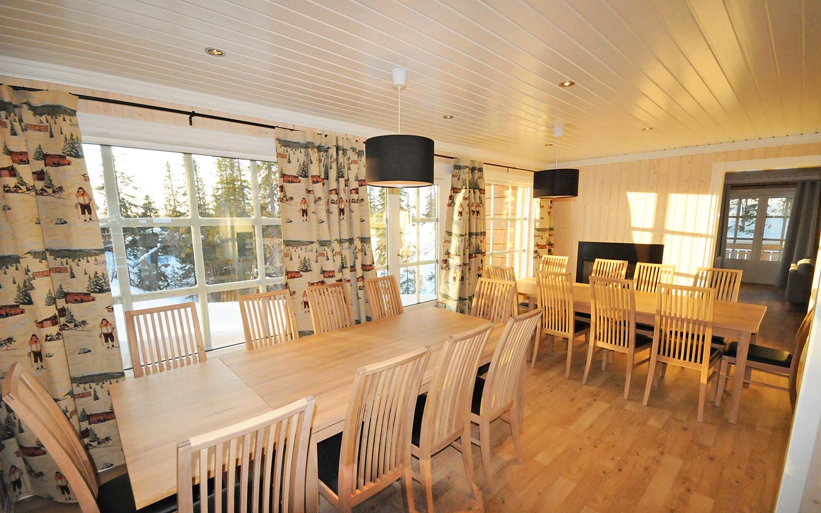 Spisestue Utsikten - Sjumilskogen booking Trysil