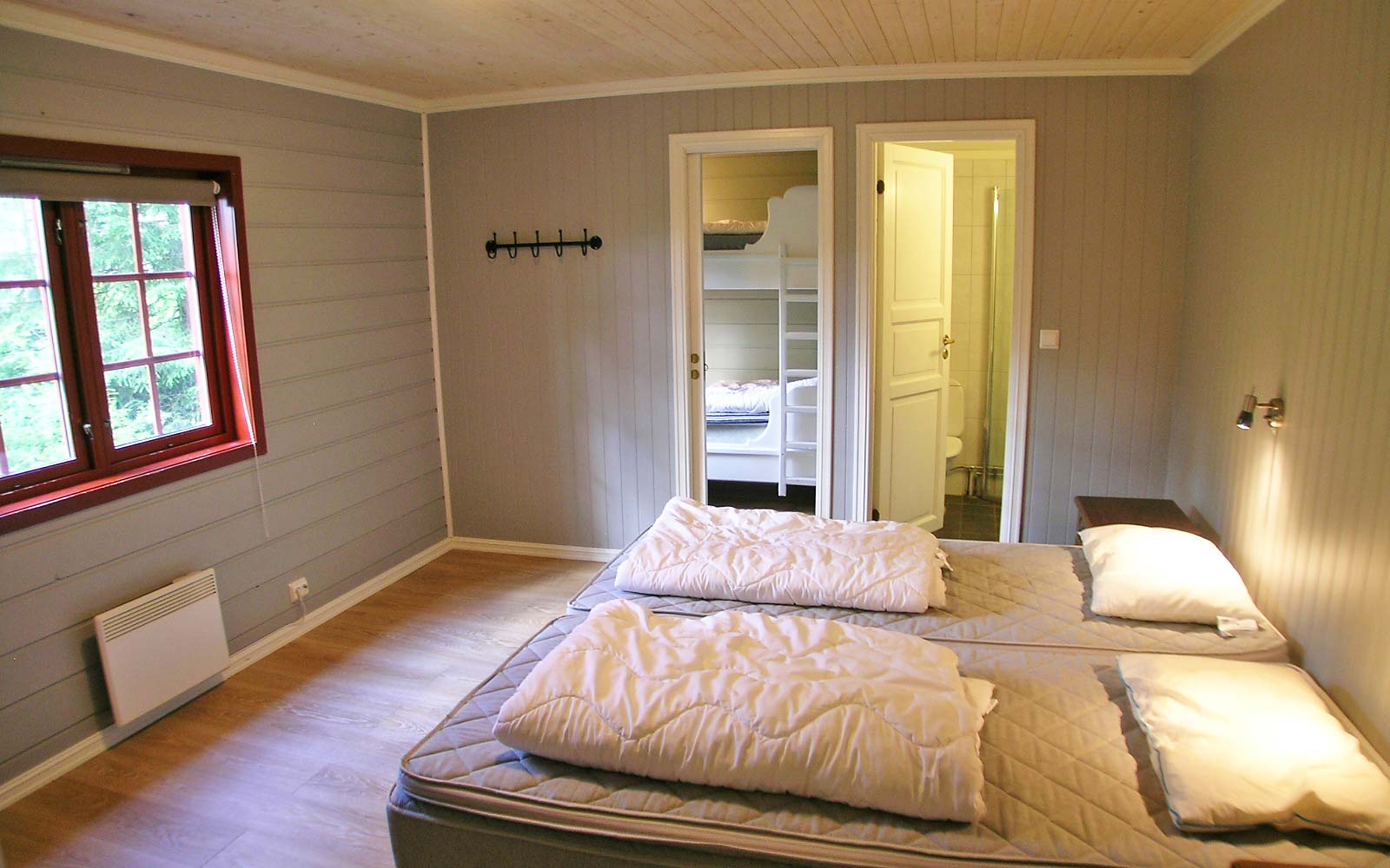 Soverom Pulken hytte Vesleskogen Sjumilskogen booking Trysil