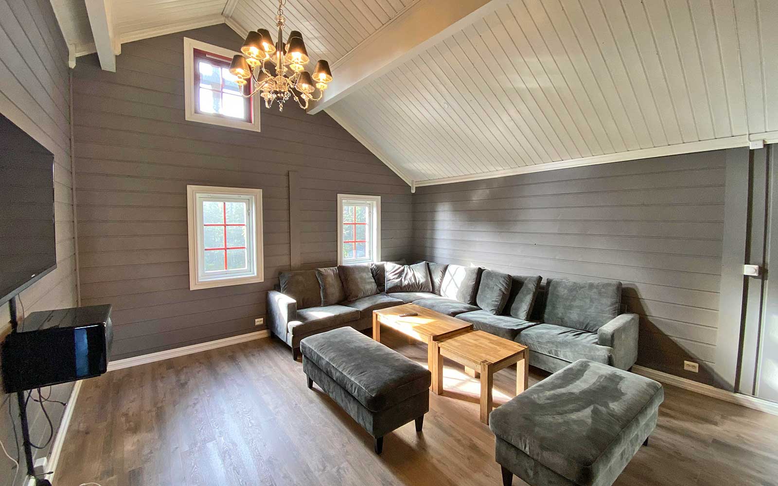 Vesleskogen - TV-room - Sjumilskogen booking Trysil