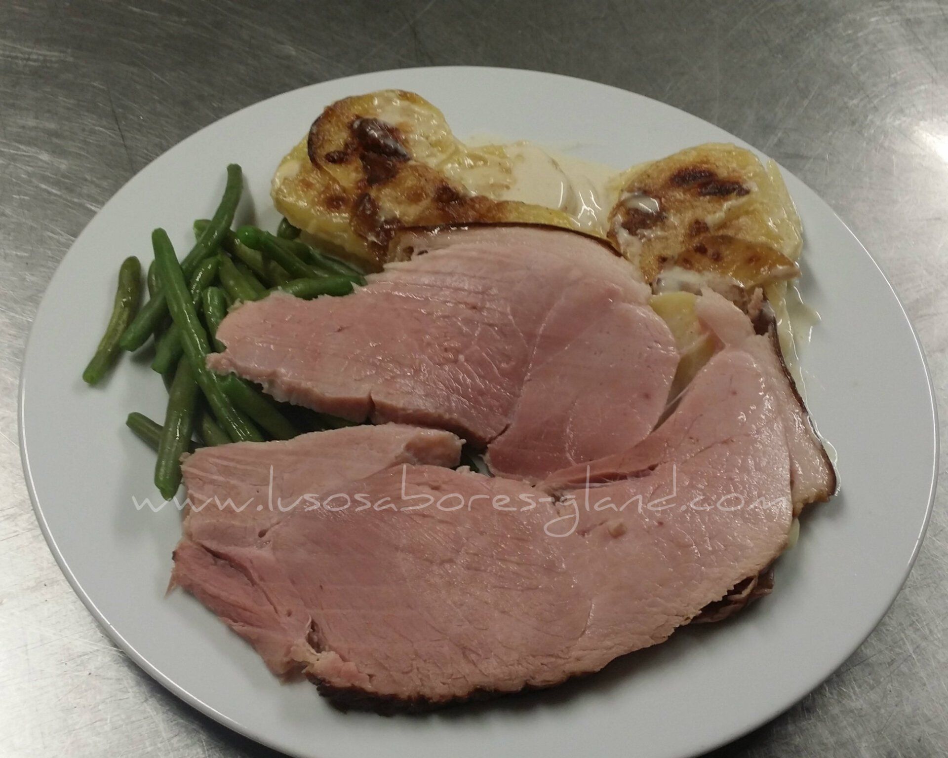 Jambon gratin