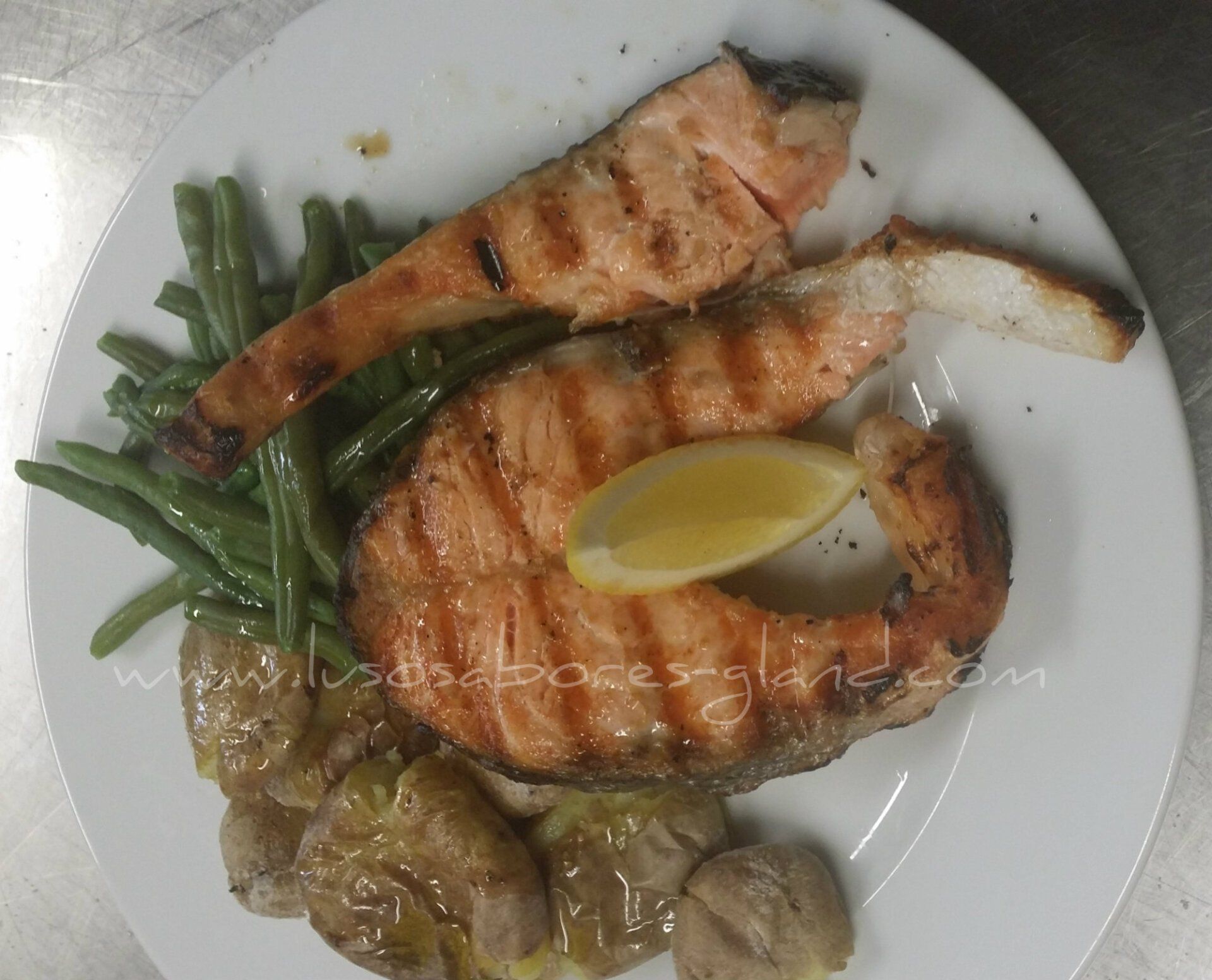 Salmão grelhado