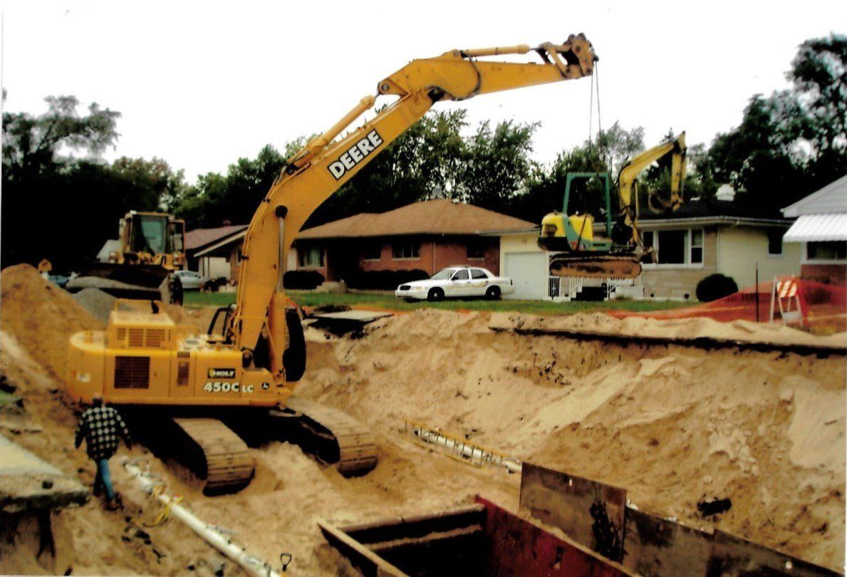 Emergency Plumber — Plumber Repairing Sink in Crown Point, IN