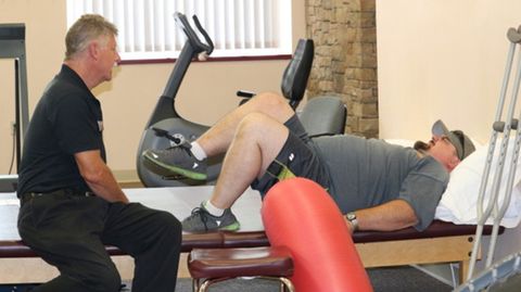 Post-Surgical Rehabilitation Session — Oakland, MD — Garrett Orthopedic Physical Therapy & Rehabilitation