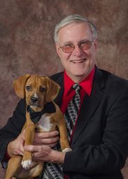 Don Ober and his dog- Trenton, New Jersey