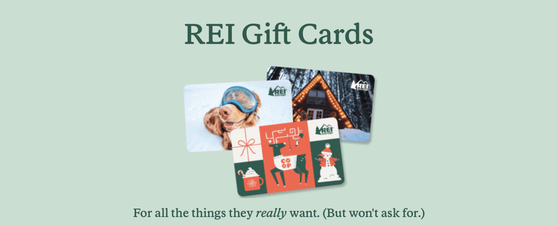 REI Gift Cards REI Gift Cards