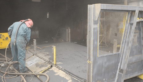 shot blasting