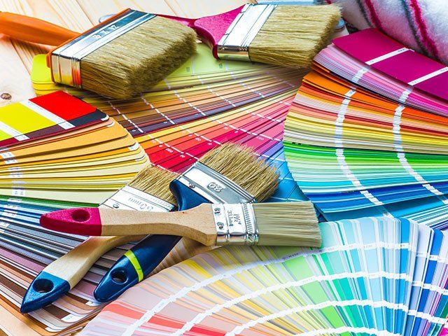 Paint Brushes And Colour Swatches — Classic Coatings Australia In Hervey Bay QLD Paint Brushes And Colour Swatches — Classic Coatings Australia In Hervey Bay QLD