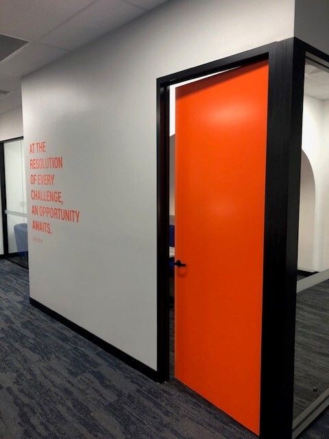 Orange Door  — Classic Coatings Australia on the Fraser Coast QLD