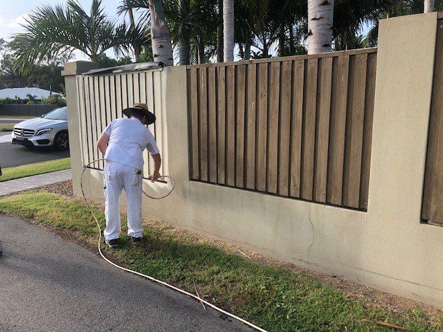 Fence 2  — Classic Coatings Australia on the Fraser Coast QLD