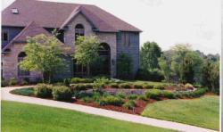 view of garden after landscaping