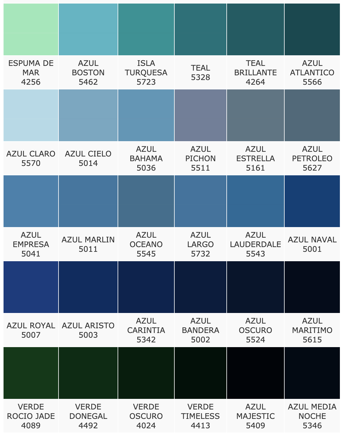 COLORES NÁUTICOS 4