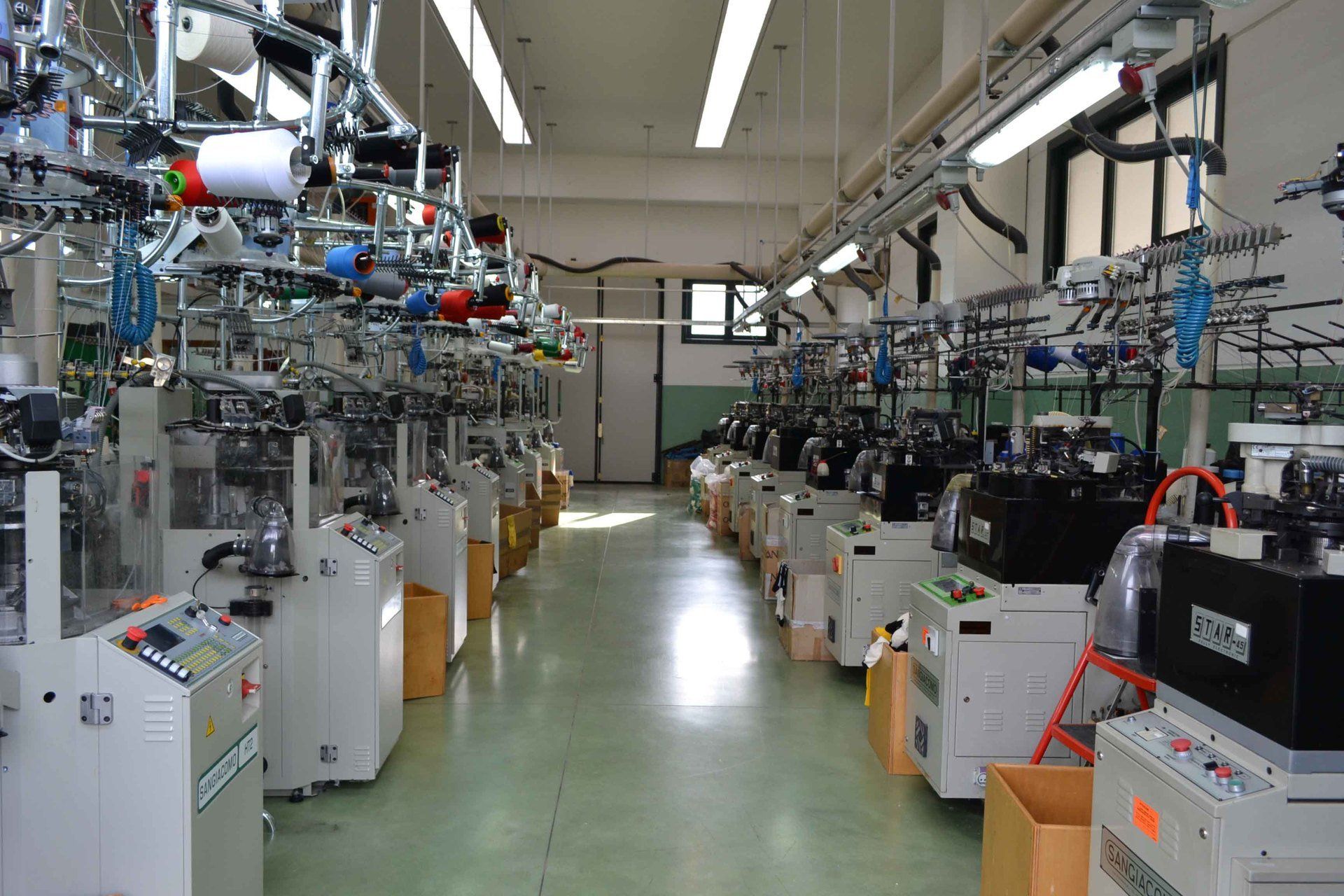 socks production plant