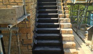 Stone stairs