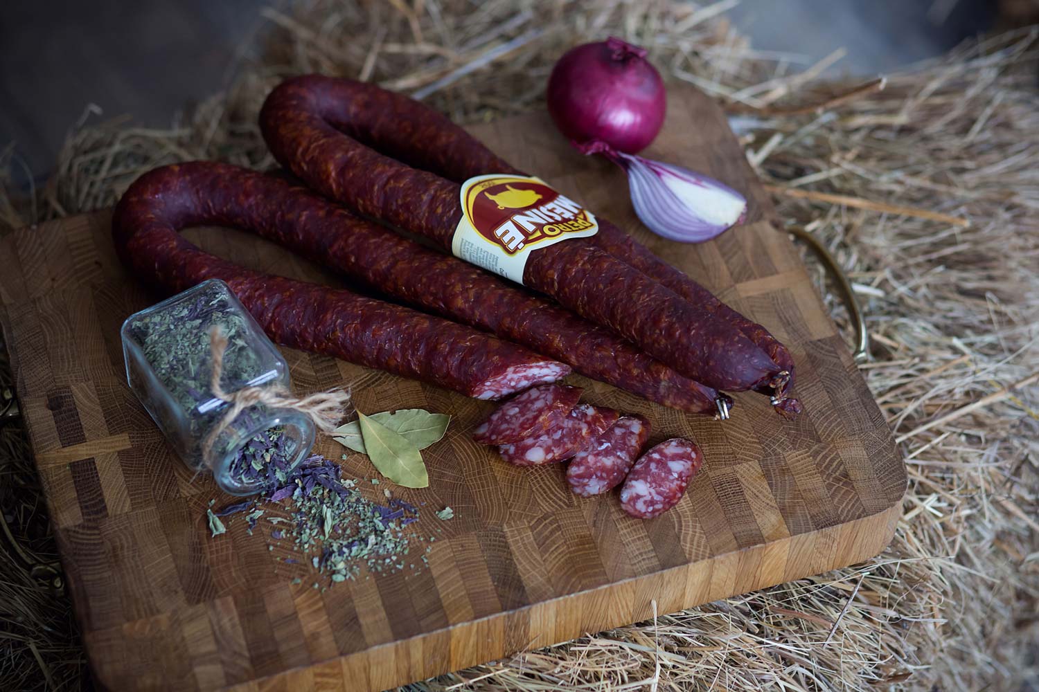 Homemade sausage