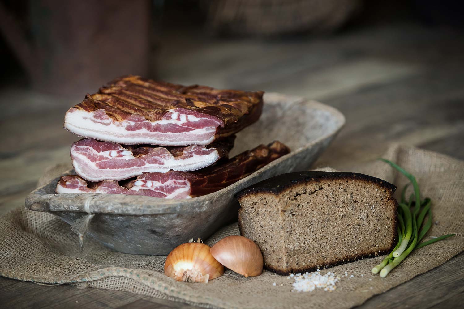 Pork bacon