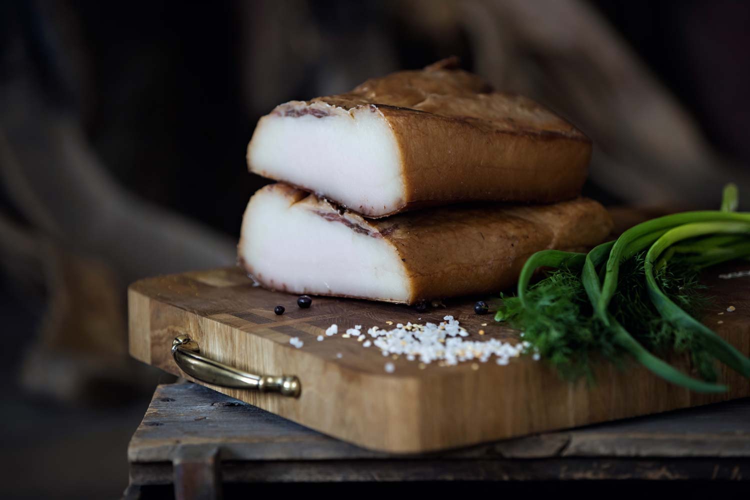 Pork neck lard