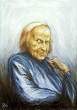 Moth - Alzheimer portrait of Eric's mother expressing the fear and anguish of this illness.