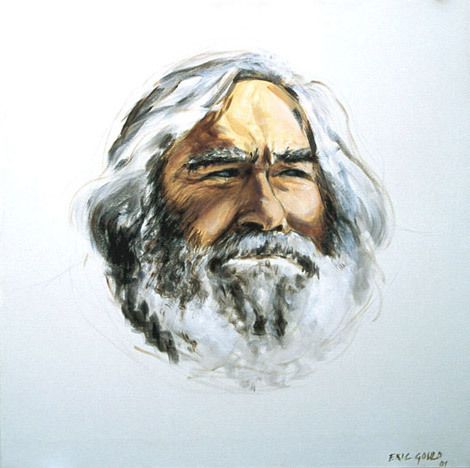 Musa - I have been an ardent admirer of Eric Gould’s paintings for many years. I believe him to be, for want of a better phrase, a soul-painter. He has that unique gift of penetrating into the inner dimensions of his subject. (Moris Farhi, MBE)
